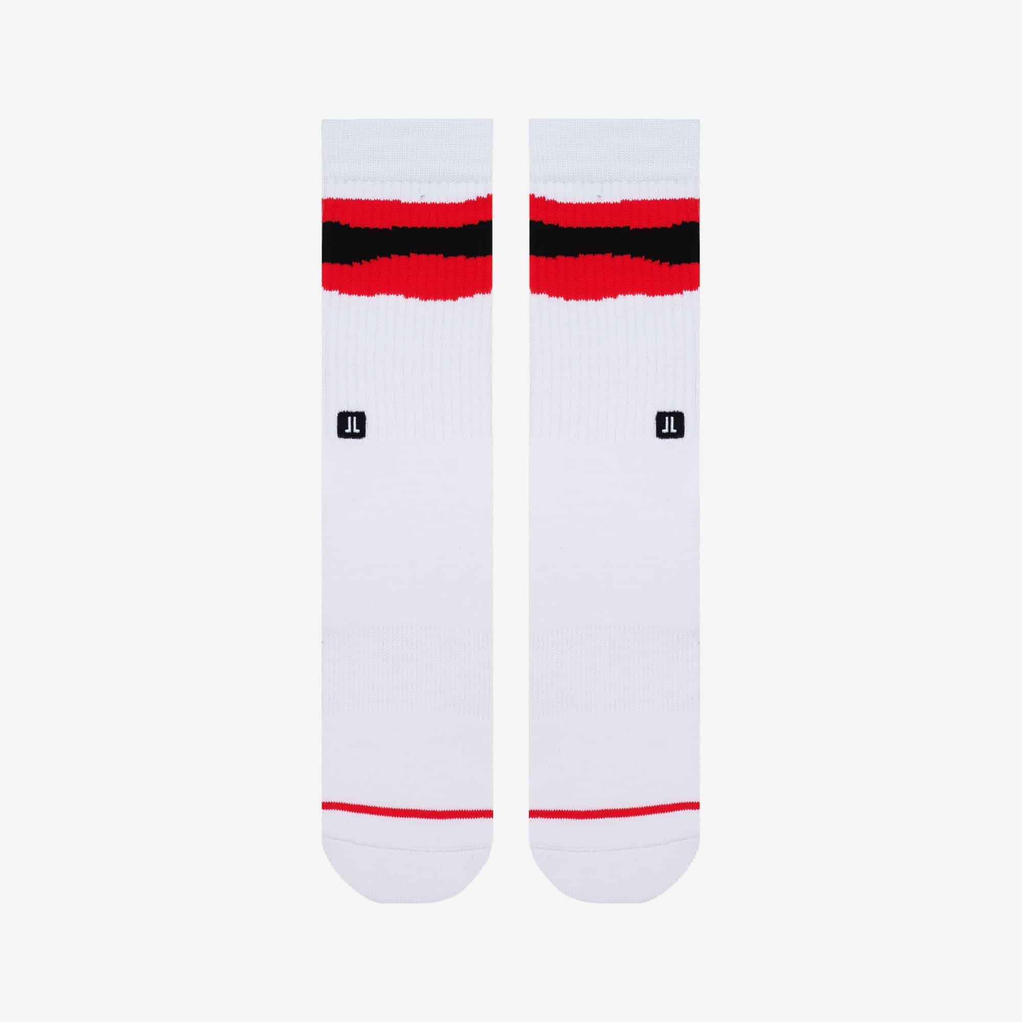 Asymmetry in Red | Designer Socks | Limited Edition